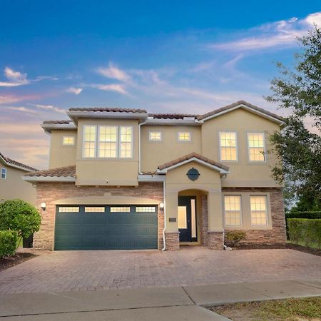 Huge 10 Bdr Family House With Arcades And Free Pool Heat Near Disney Orlando Eksteriør billede