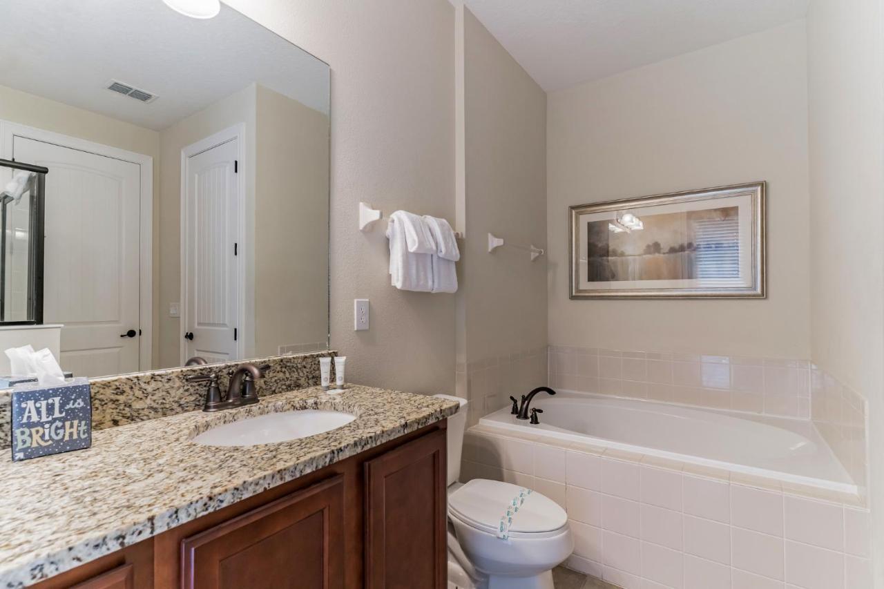 Huge 10 Bdr Family House With Arcades And Free Pool Heat Near Disney Orlando Eksteriør billede