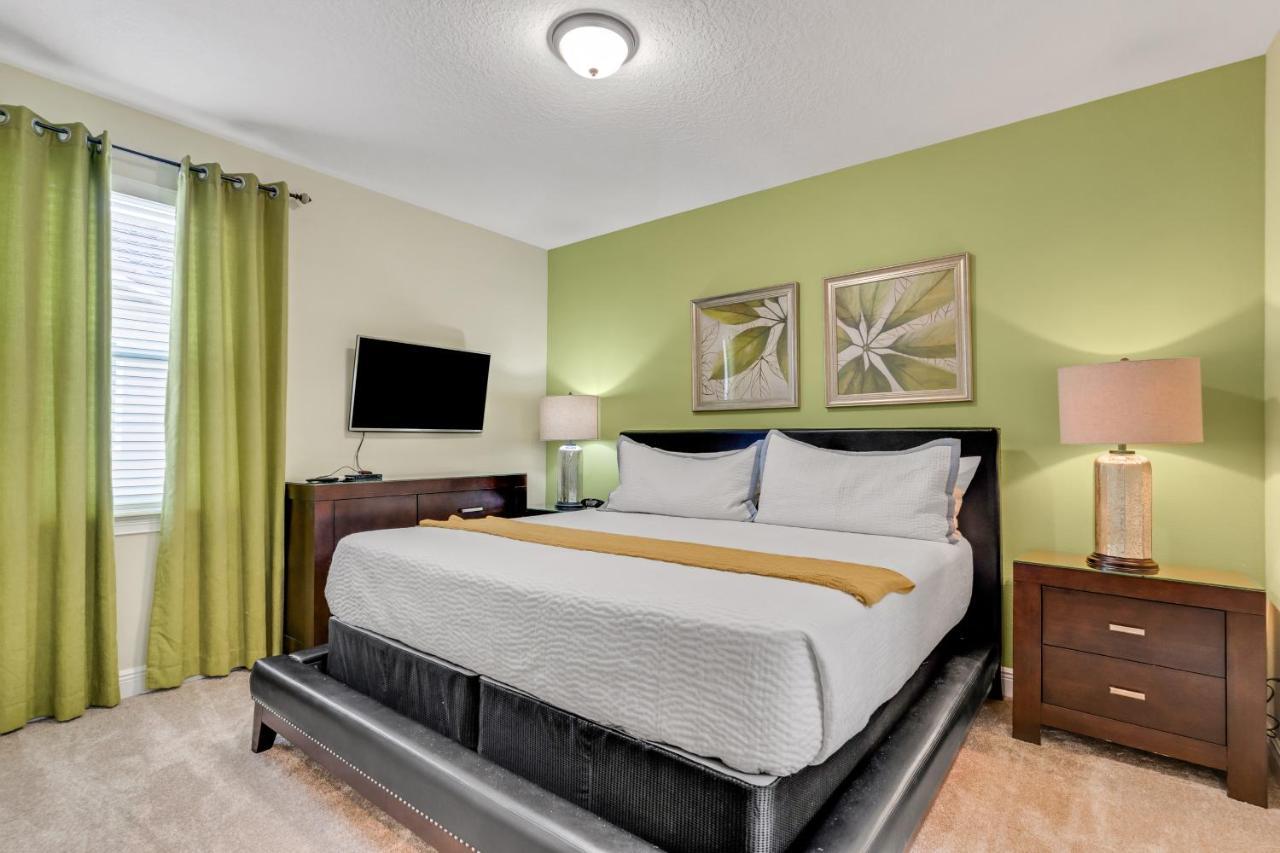 Huge 10 Bdr Family House With Arcades And Free Pool Heat Near Disney Orlando Eksteriør billede